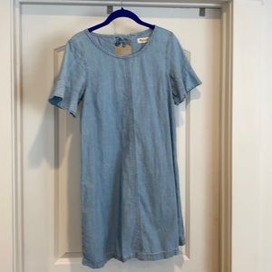 Denim Shift Dress